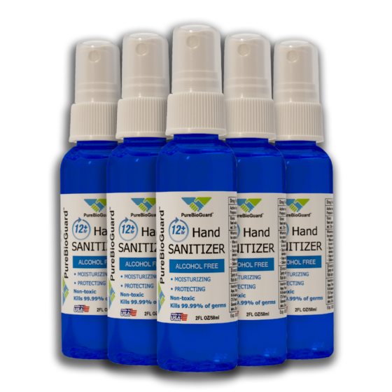 Non Alcohol Hand Sanitizer, X6 Bottle Hand sanitizer