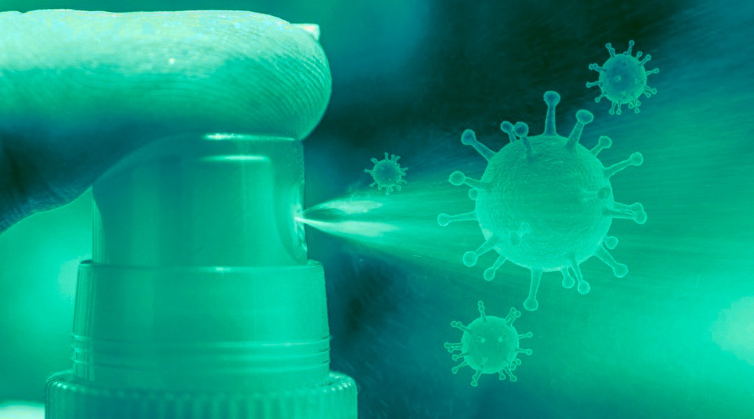 spray coronavirus